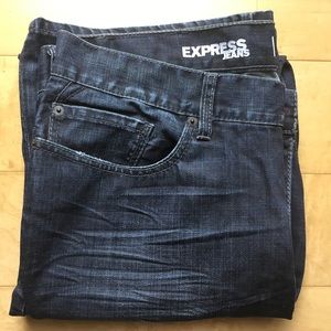 EXPRESS MEN’S JEANS, Kingston, bootcut 36x32